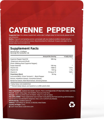 Cayenne Heart & Circulation Support