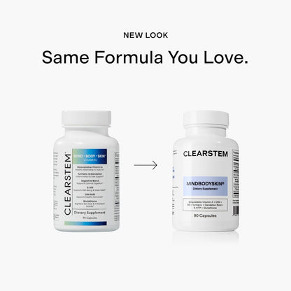 MINDBODYSKIN Hormonal Acne Supplement